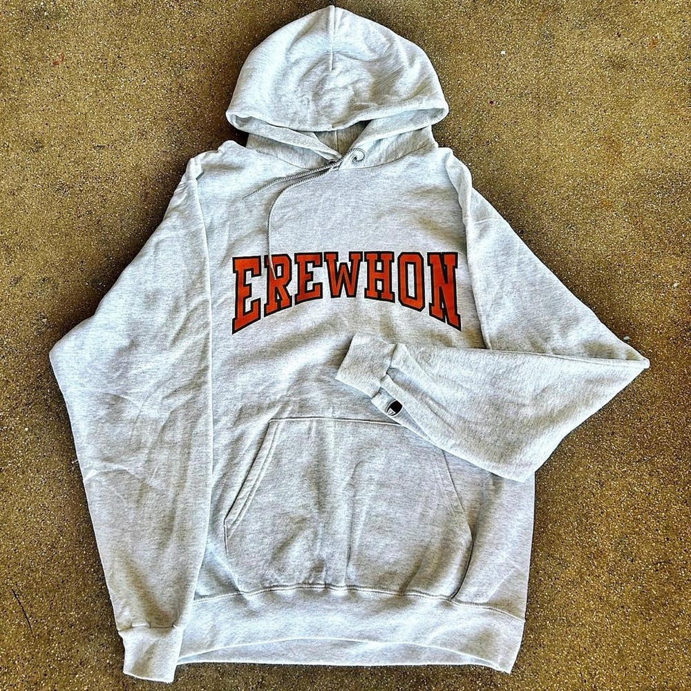 Pizza Slime Erewhon Champion Light Gray Men's Hoodie